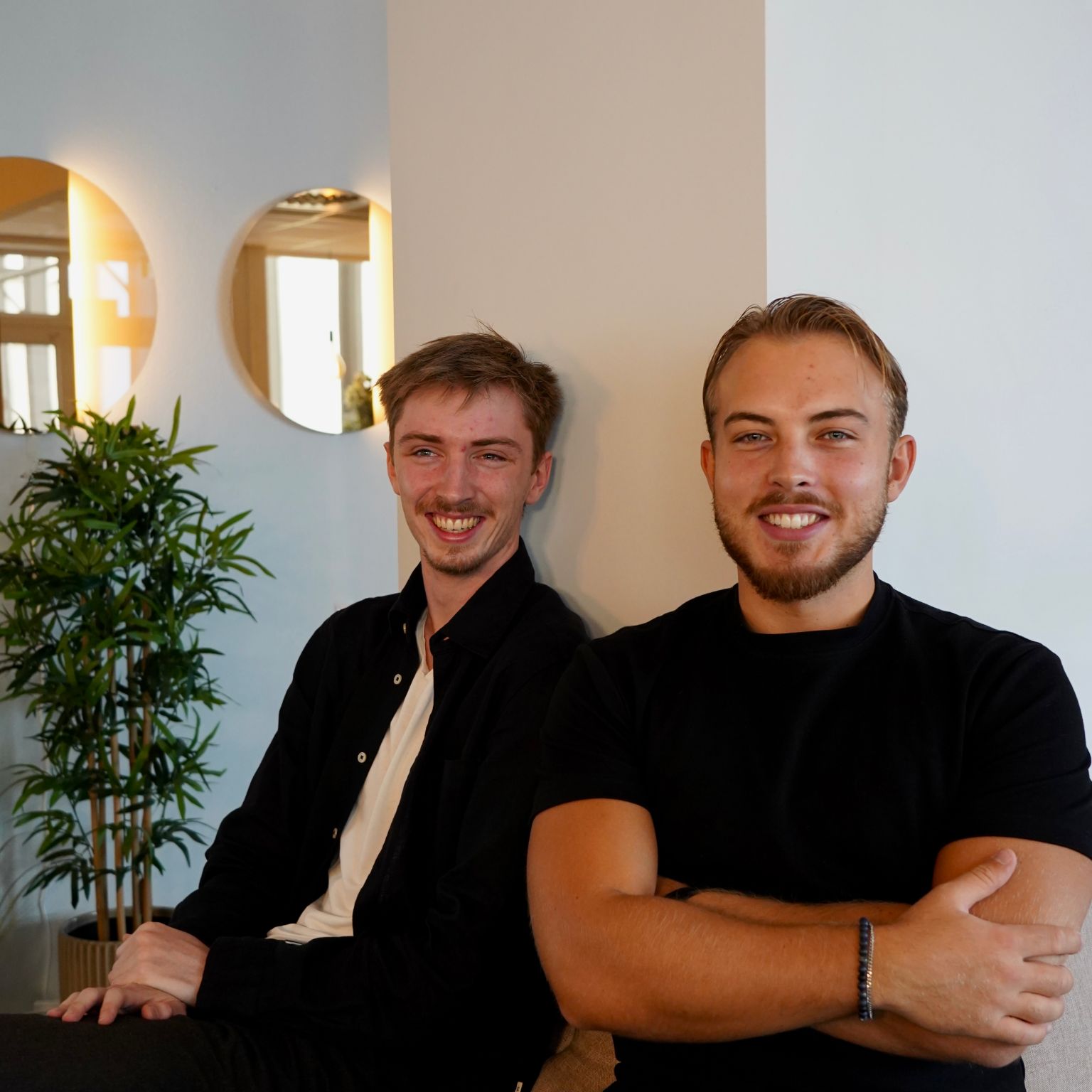 Jonas och Samuel, grundarna av Caput Venti